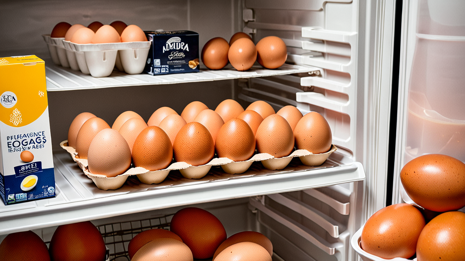 卵の賞味期限表示と冷蔵庫の卵収納