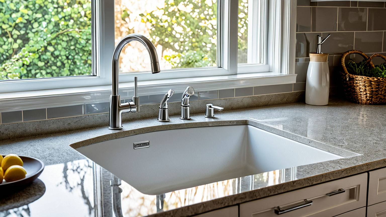 水道の蛇口と排水口の写真