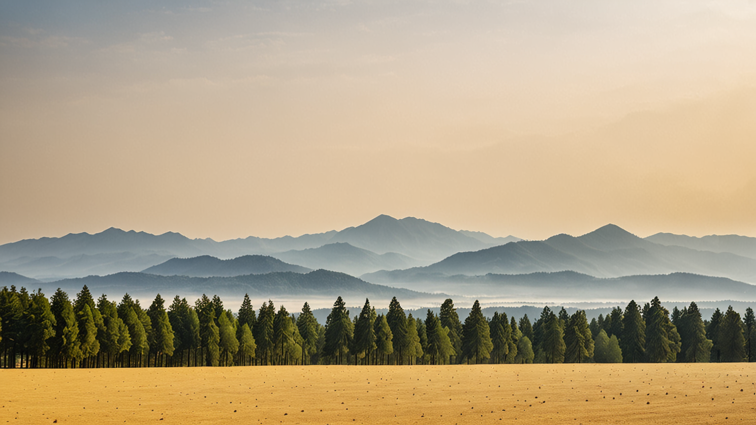 黄砂の飛来のイメージ