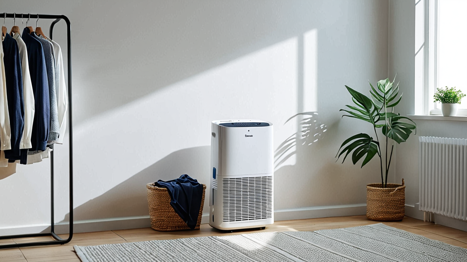 室内干し用の除湿機