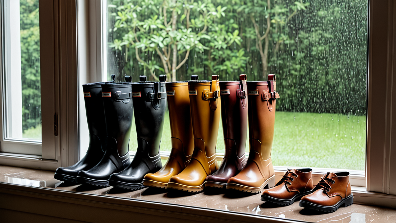 革靴・スニーカー・レインブーツの乾かし方比較