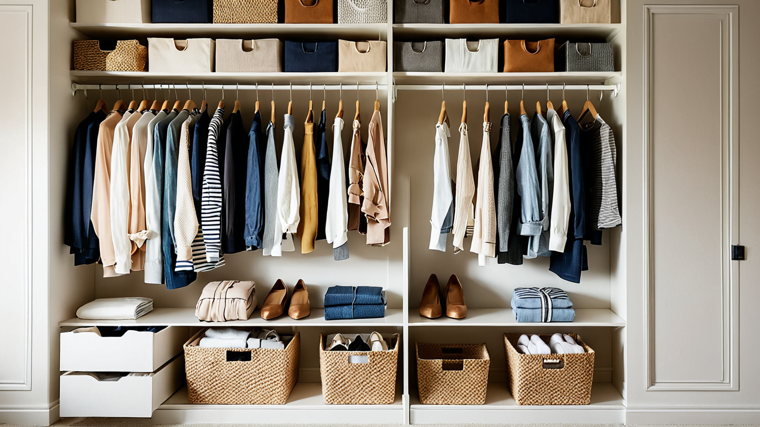クローゼットの掃除と収納アイテム