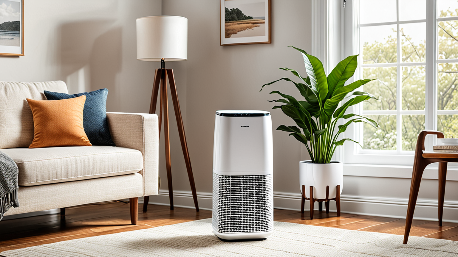 空気清浄機を使う部屋