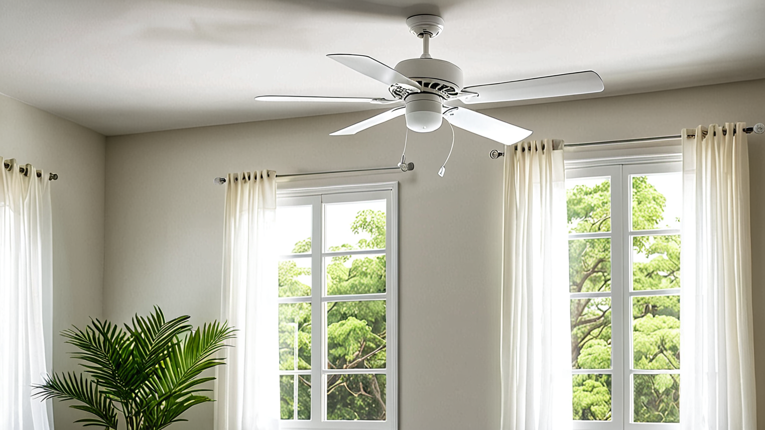 換気扇が作動している部屋のイメージ