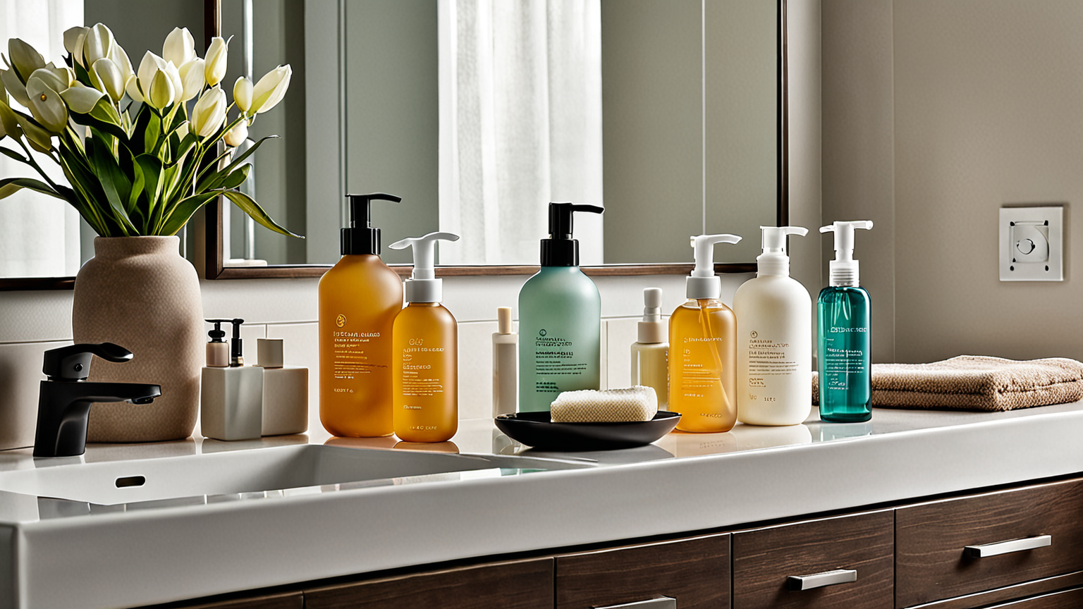 日焼け後に注意すべきスキンケア用品のイメージ