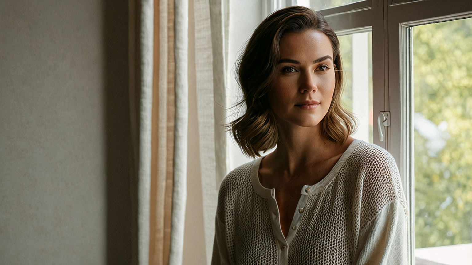 肌ケアを実践している女性のイメージ