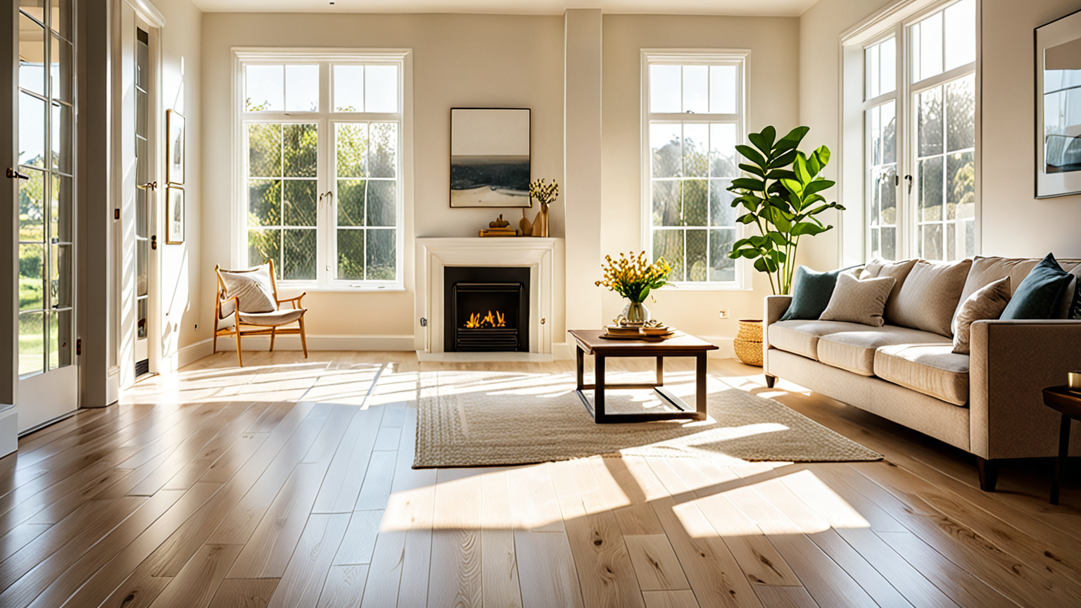 定期的に掃除をする家の様子