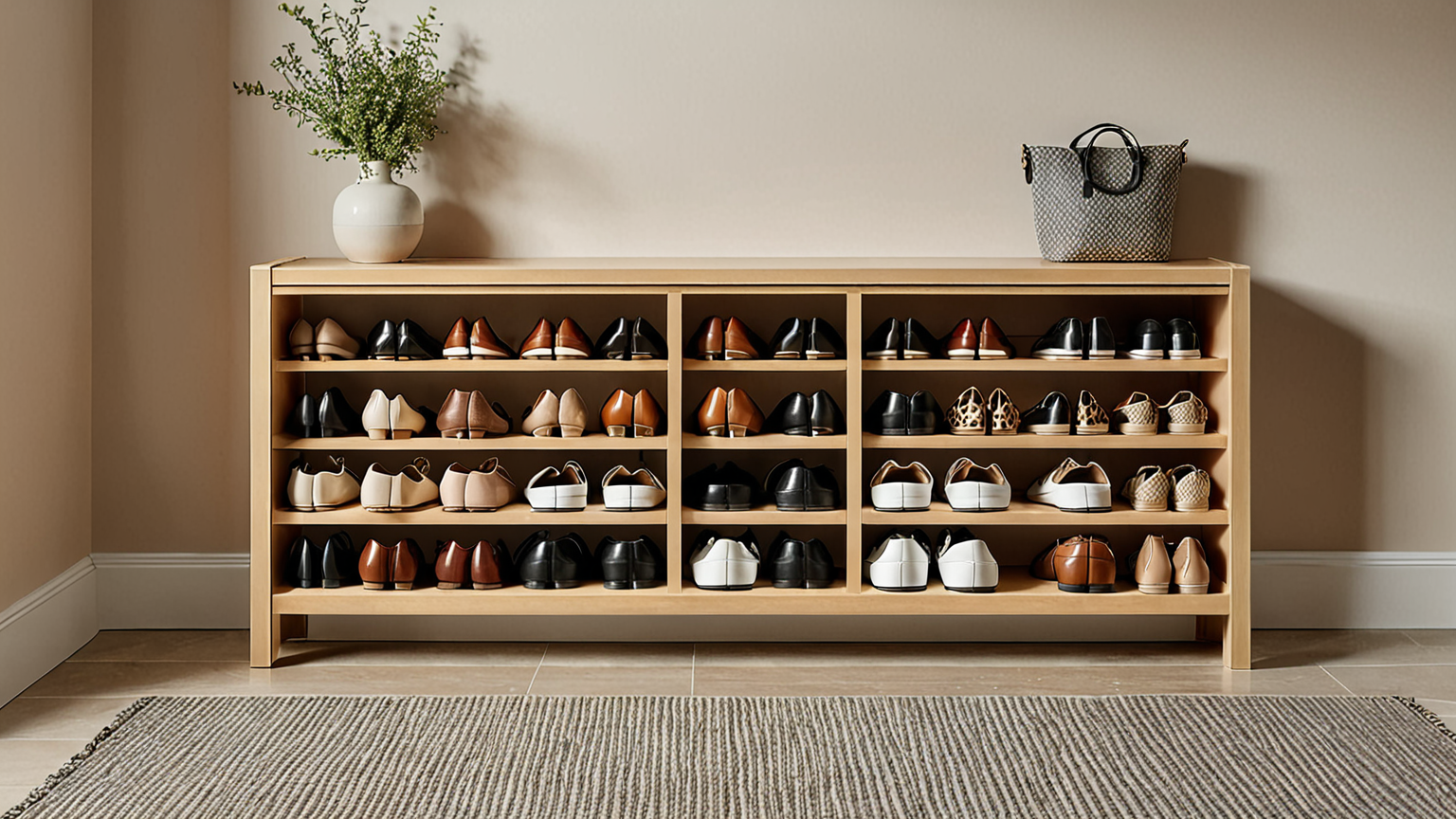 靴箱の整理と掃除イメージ
