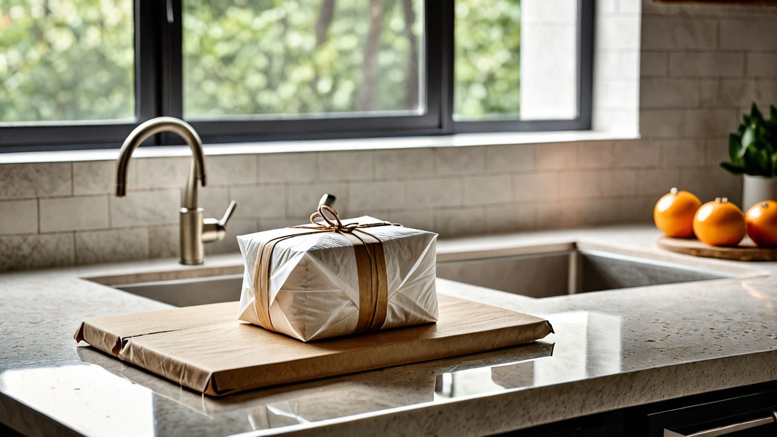 豆腐の水切りに使う重しとキッチンペーパー