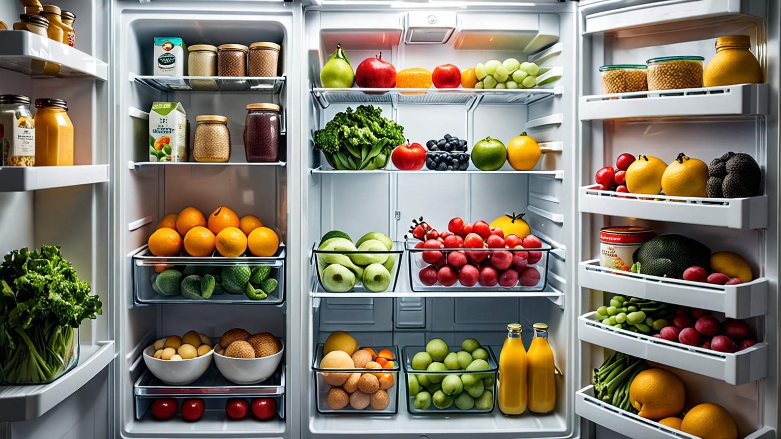 冷蔵庫内の衛生的な保存環境