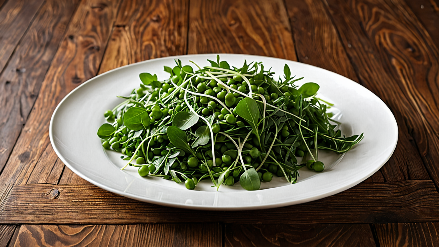 豆苗を使ったヘルシー料理