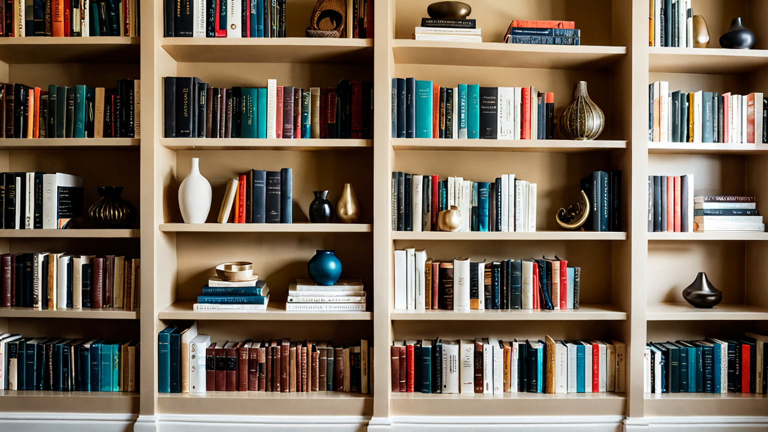 本棚 整理 方法 スッキリのイメージ画像