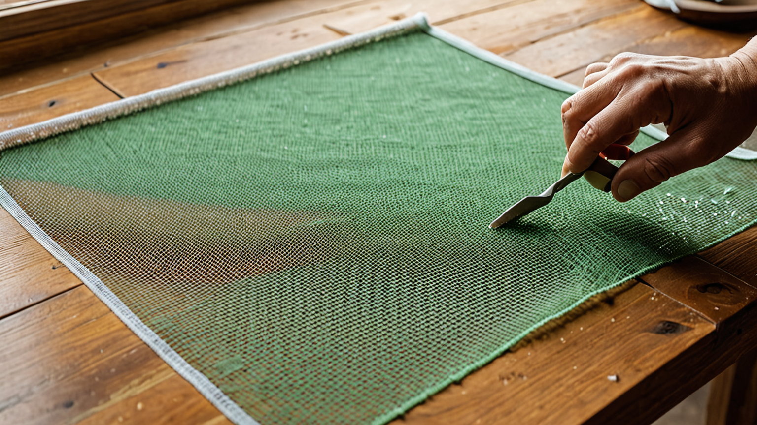 網戸 破れ 補修 100均のイメージ画像