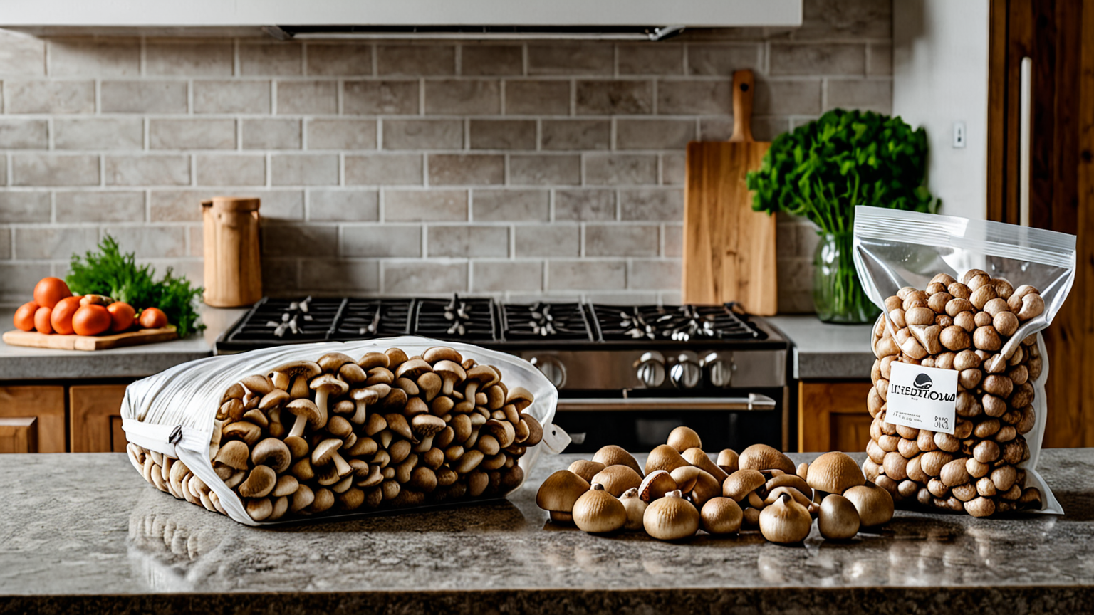 きのこ 冷凍 保存 方法のイメージ画像