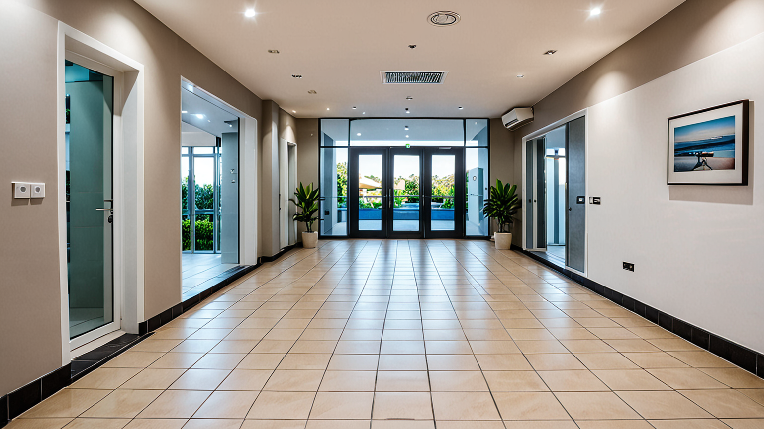 玄関 タイル 黒ずみ 掃除のイメージ画像