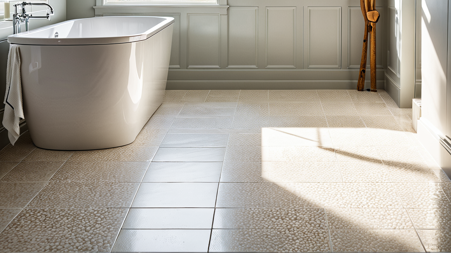 浴室 床 黒ずみ オキシクリーンのイメージ画像