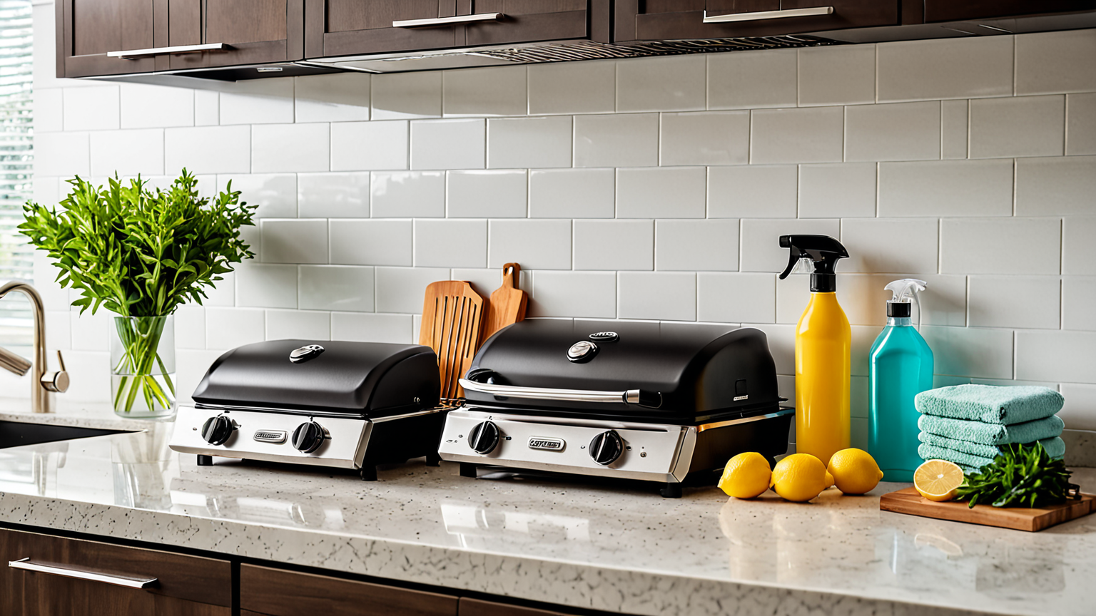 キッチン グリル 掃除 簡単 やり方のイメージ画像
