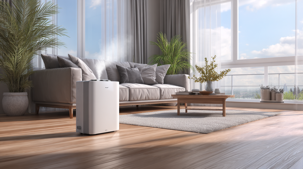 環境省が推奨する除湿と換気のイラスト