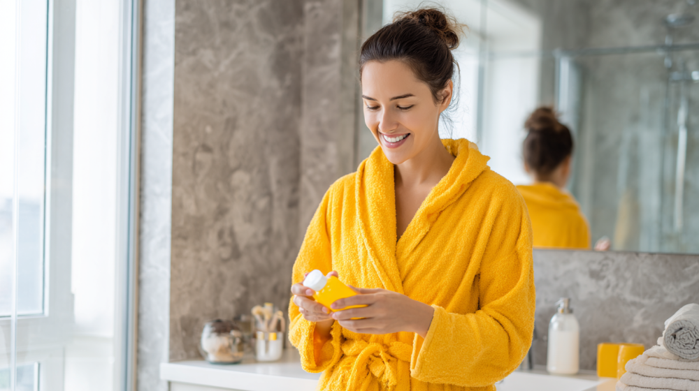 節約を継続して楽しむ女性のイメージ