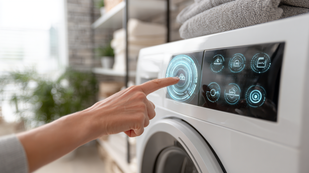 洗濯機 節水 コース 使い方の基本を説明するイラスト