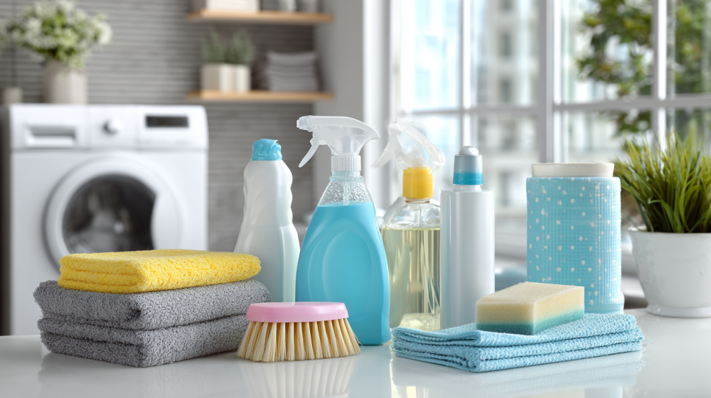洗濯機掃除に使う掃除グッズ一式