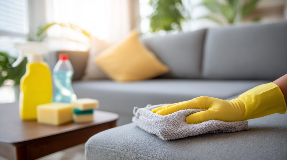 ソファ 汚れ 落とし方 布の準備道具