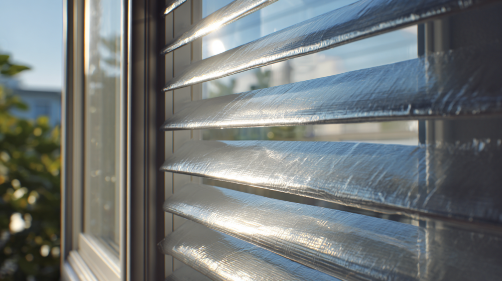 台風対策用の防風シャッターや窓ガードの写真