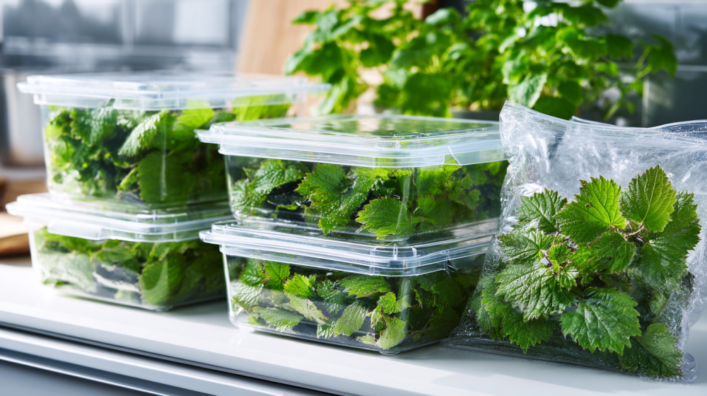 保存用タッパーや密閉袋の写真