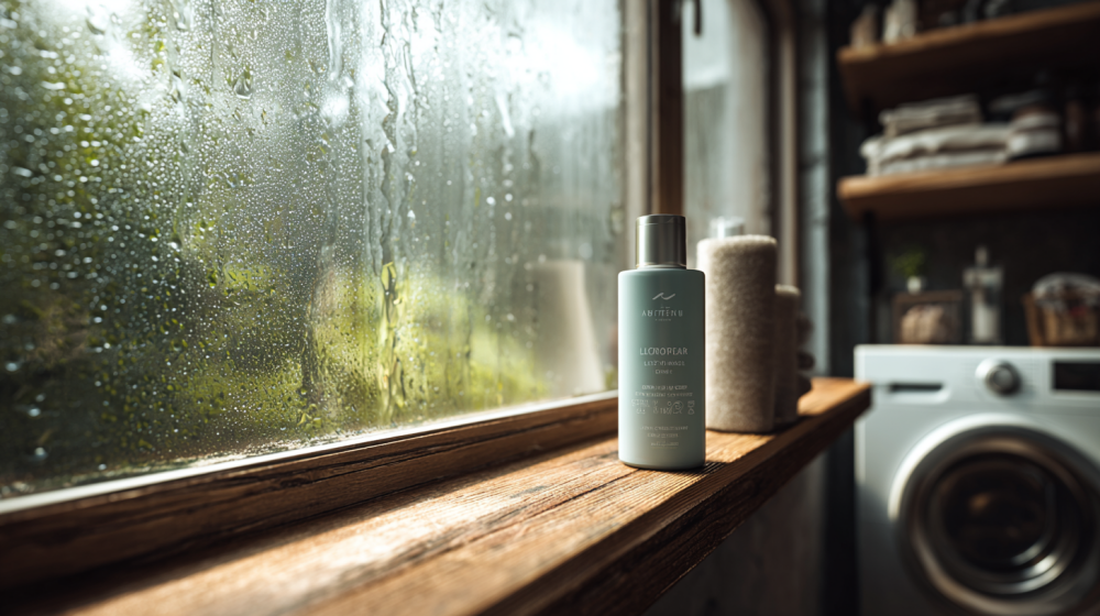 カビ予防グッズと湿度調整のイメージ