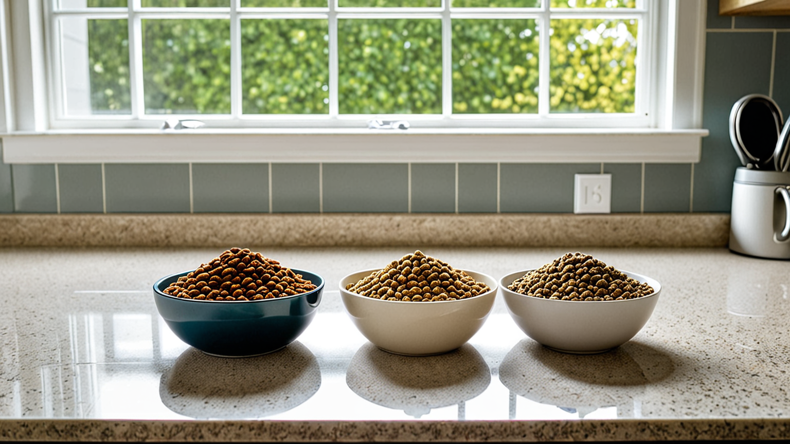 ドライフードとウェットフードの比較