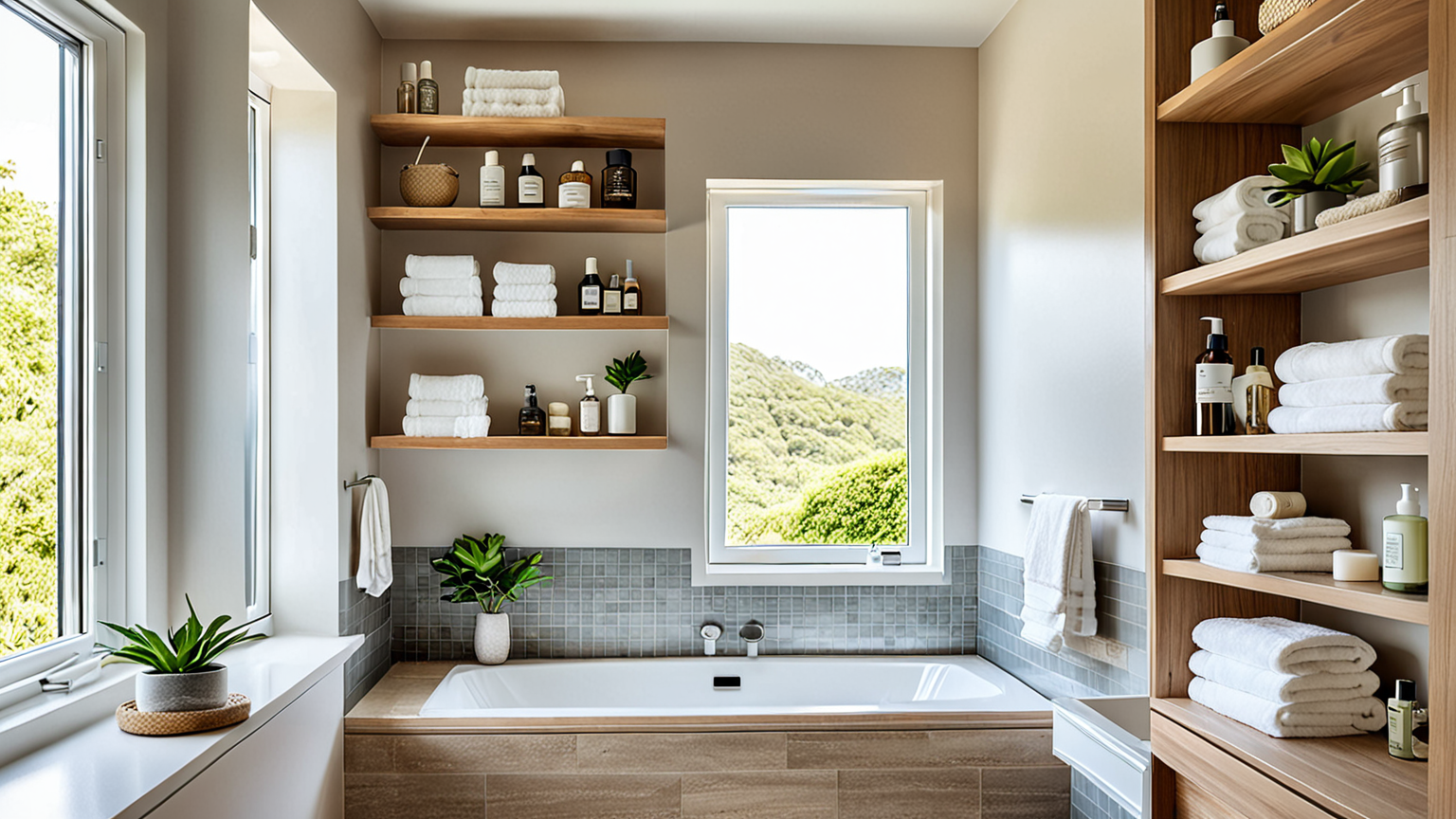 浴室の換気と日常ケアのイメージ