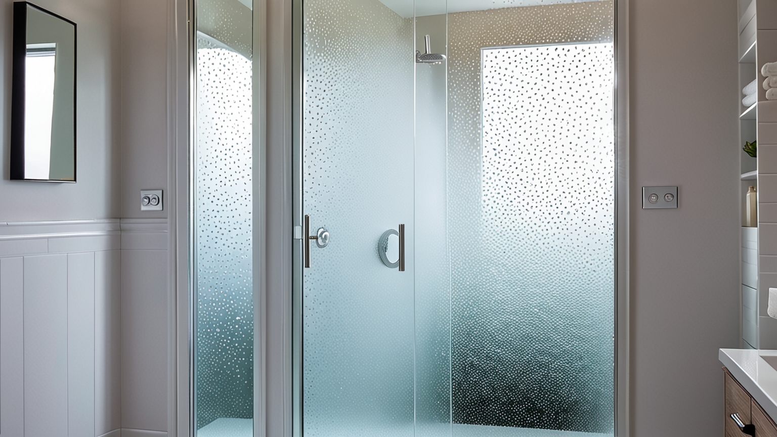 浴室ドア素材の種類と掃除の注意点イメージ