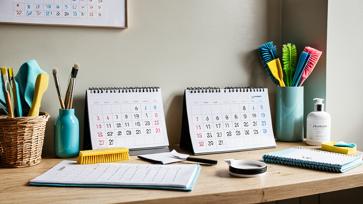 掃除スケジュール表のイメージ