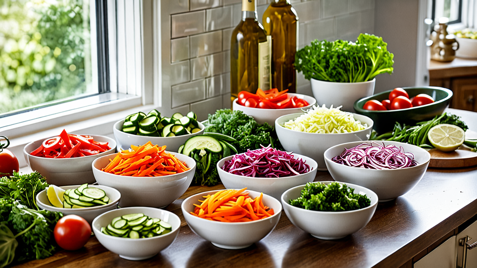 なますを作る工程の写真