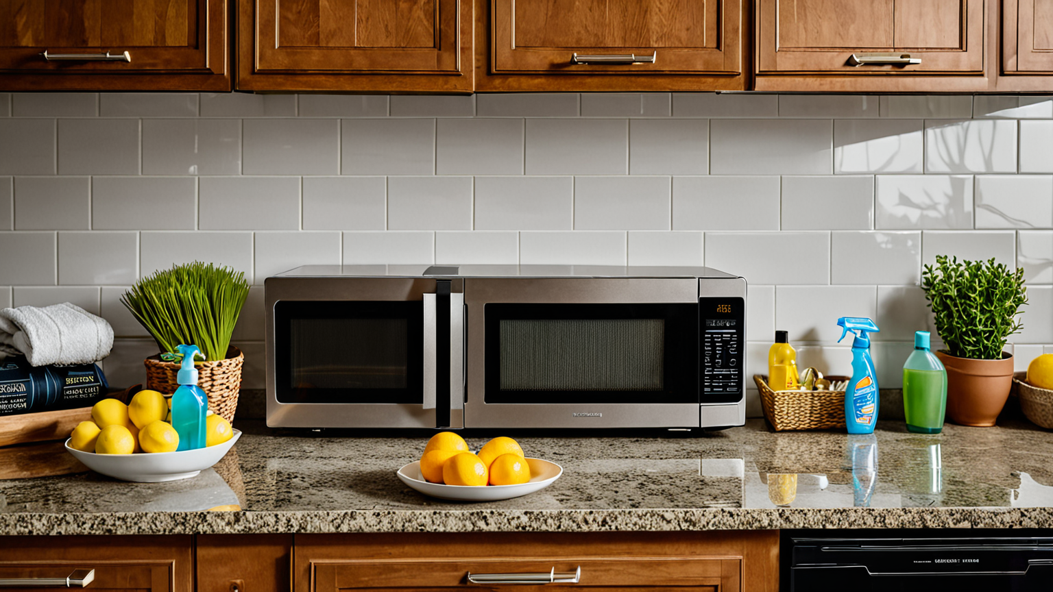 電子レンジ掃除に必要な道具