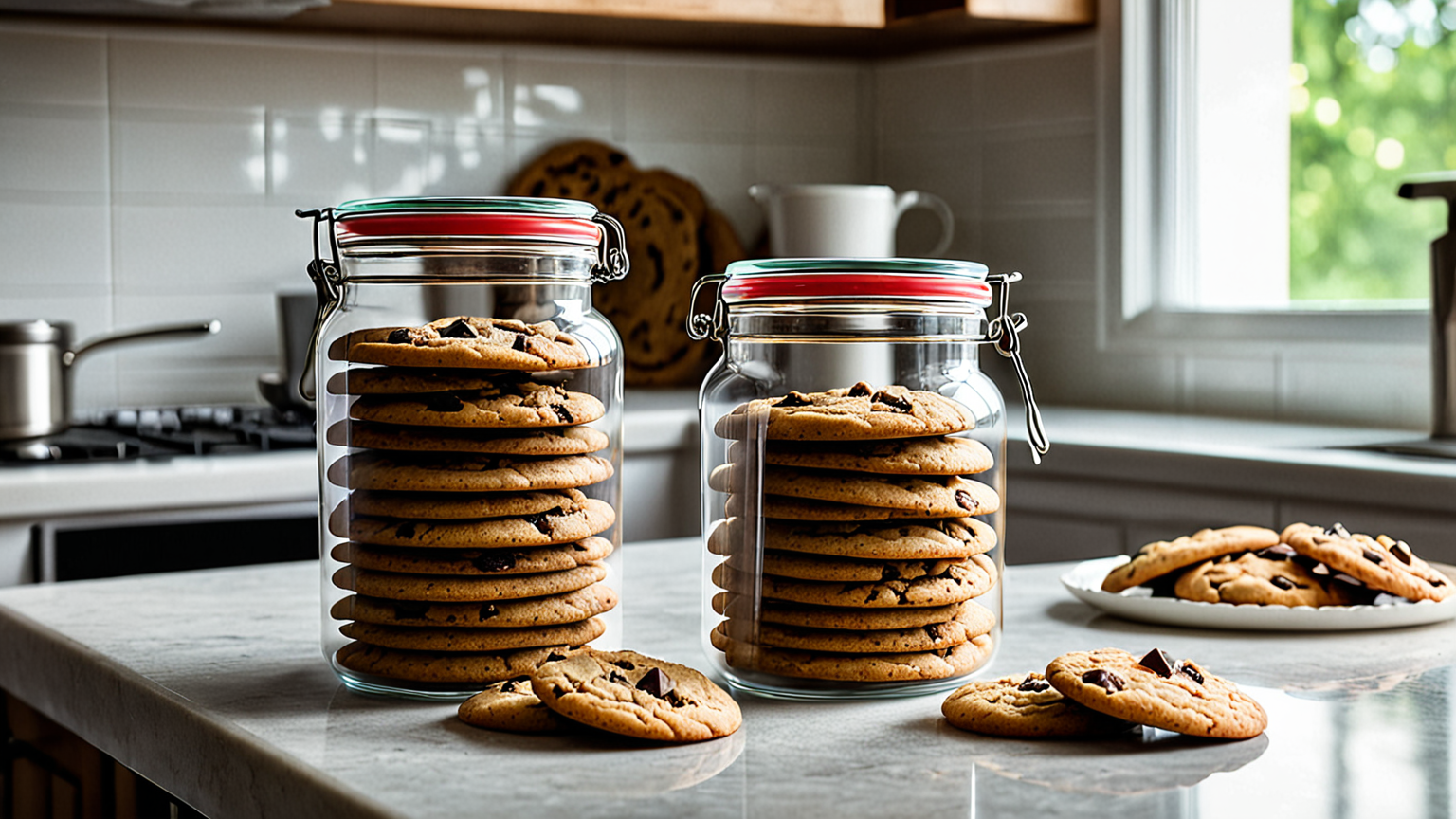 クッキーと密閉容器