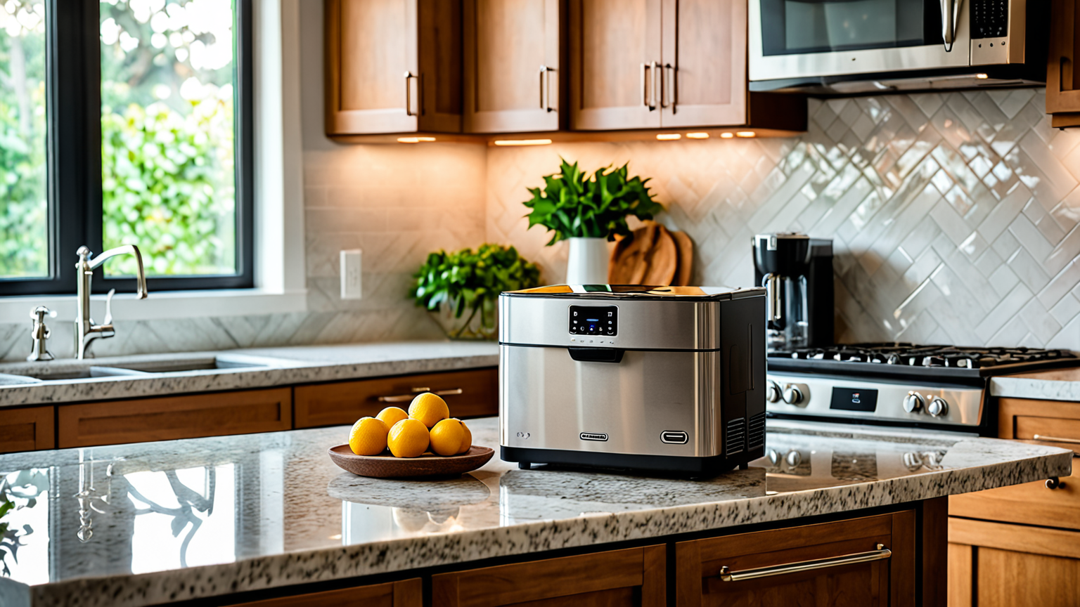 製氷機掃除の手順を示した図