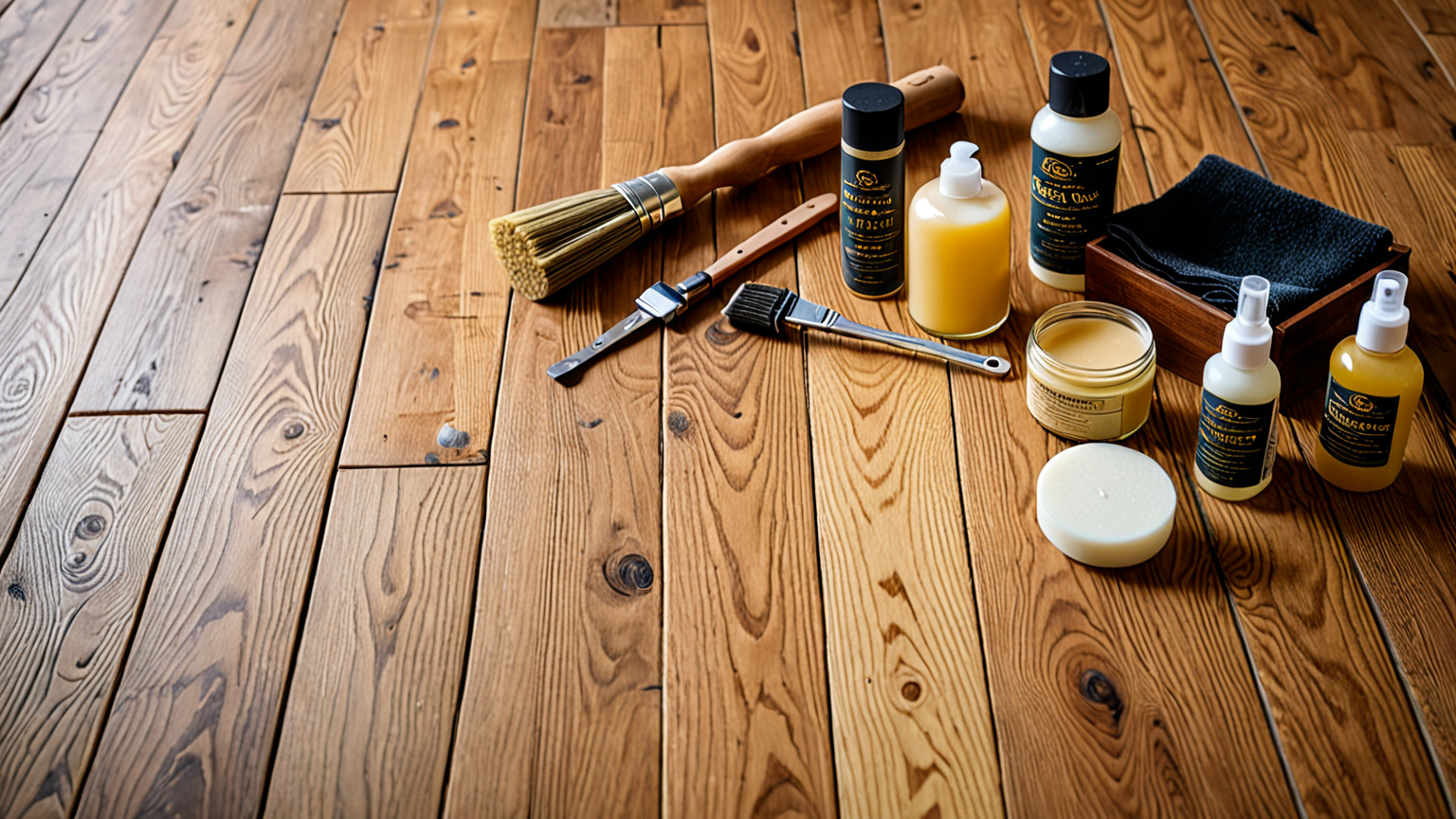 ワックス補修用の道具と製品の紹介