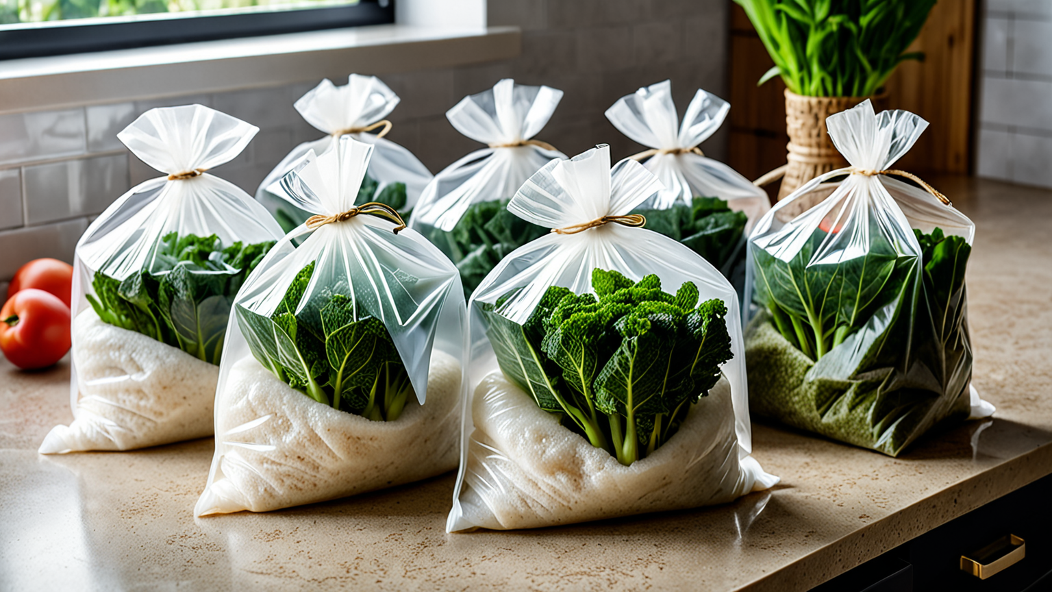 冷凍保存用パックに入ったこんにゃく