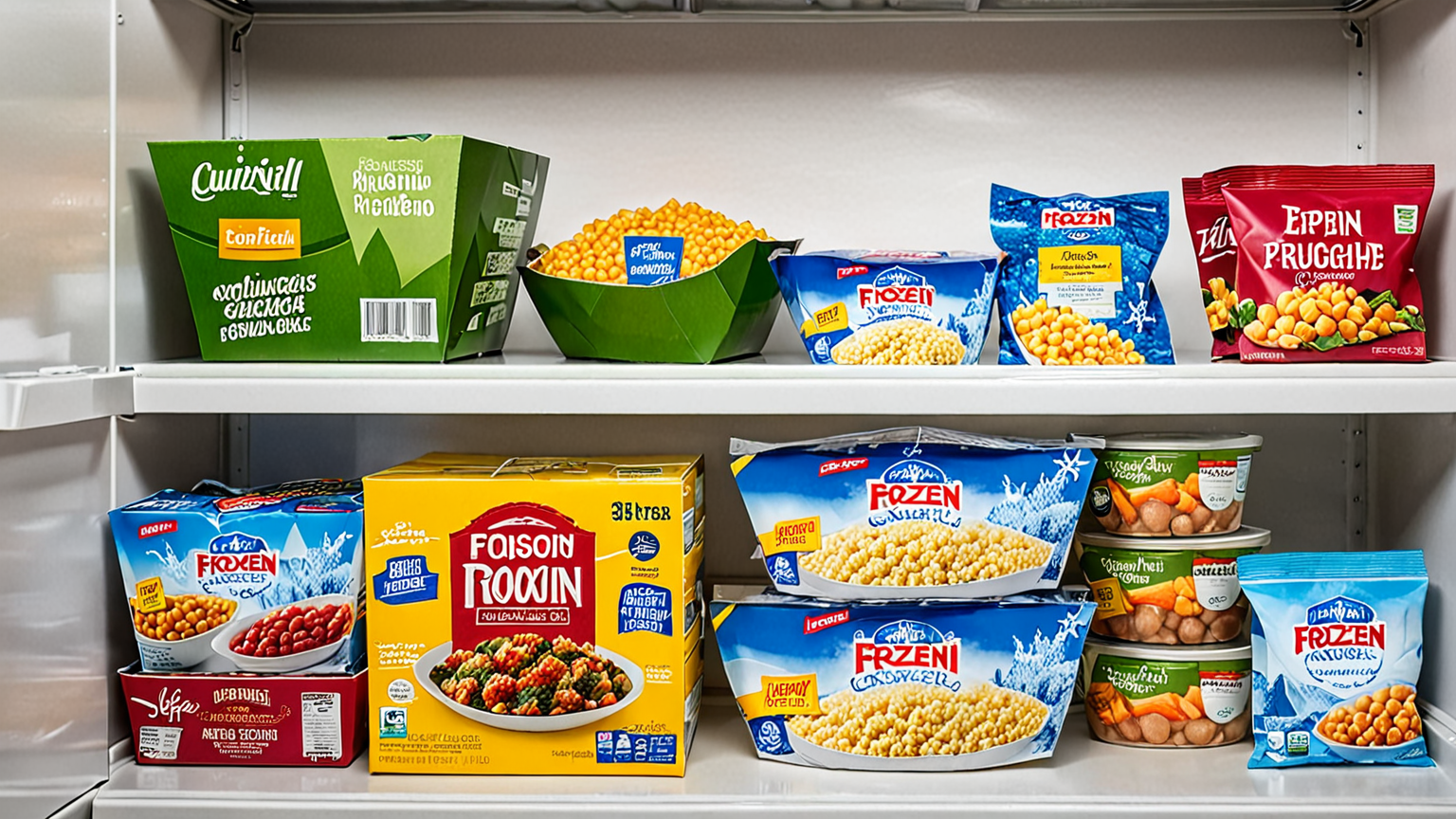 冷凍食品の安全な取り扱いイメージ