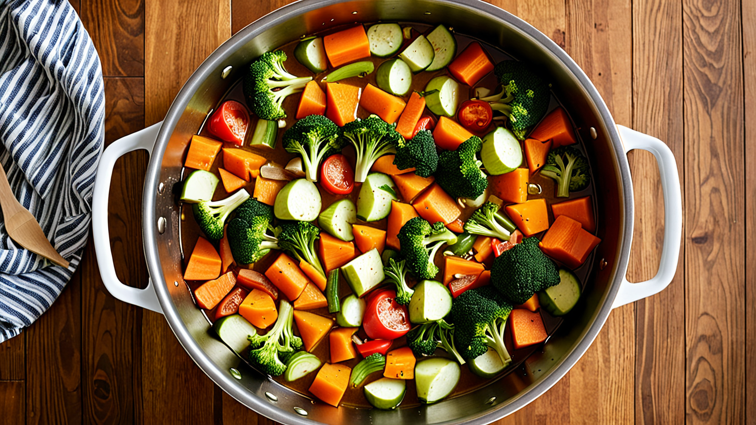 具材ごとに分けた煮物の写真