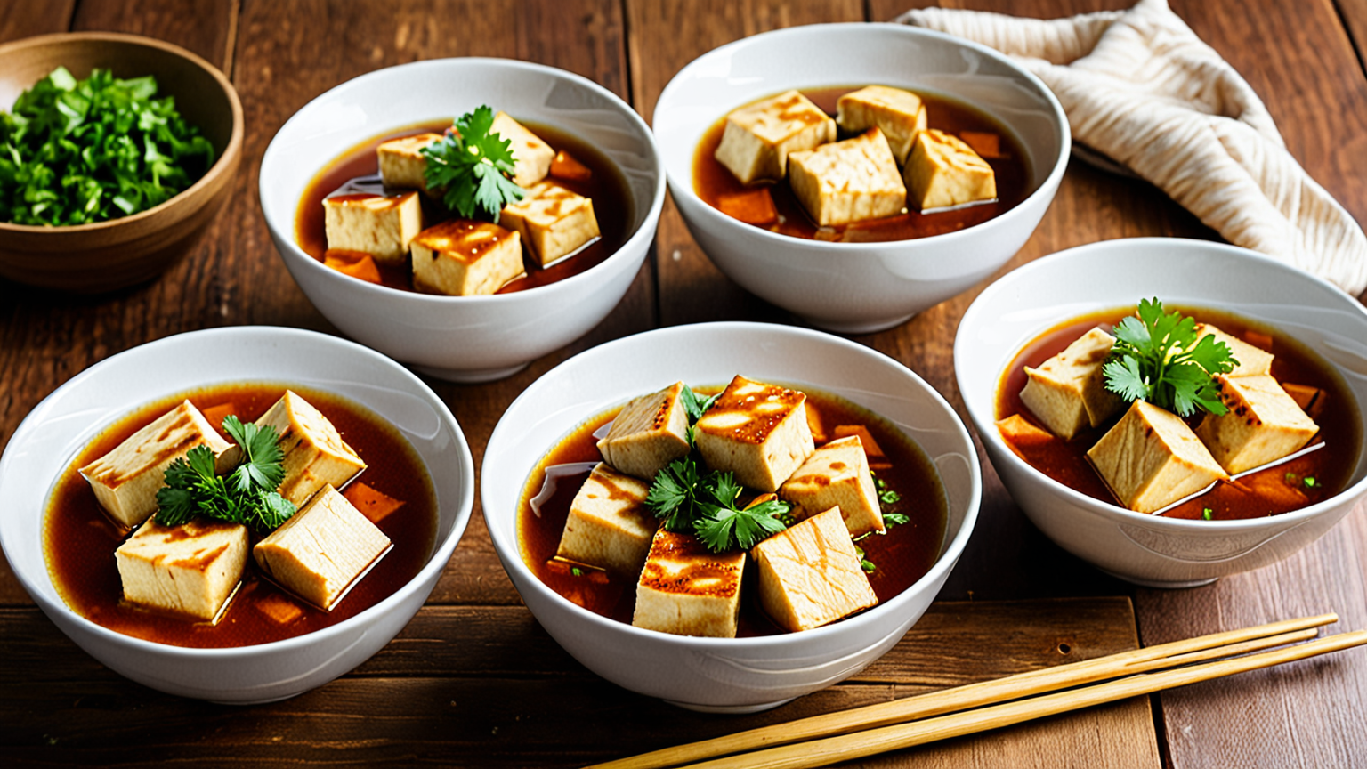 油揚げを使った煮物の写真