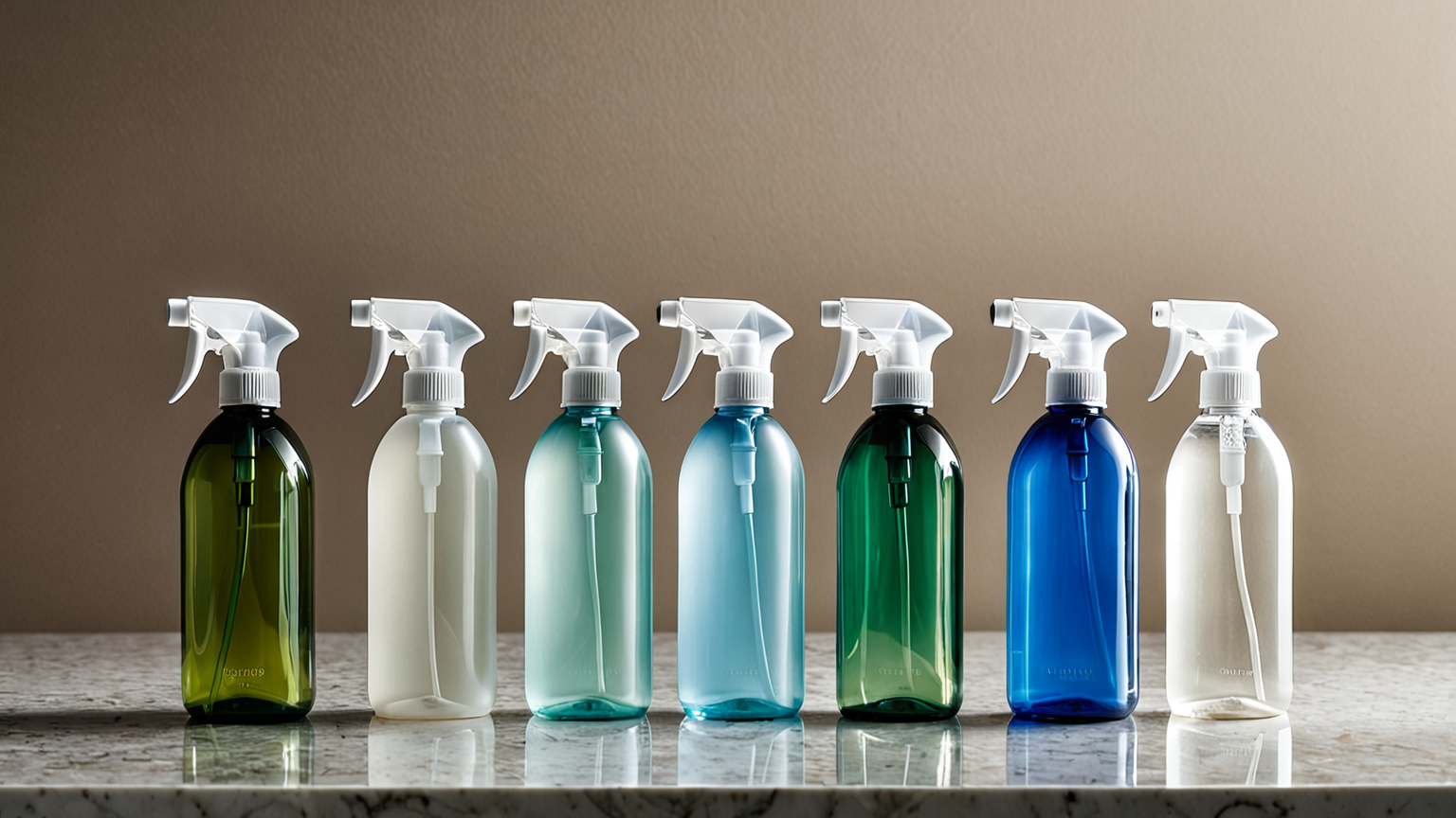 複数のスプレー製品が並んでいる写真