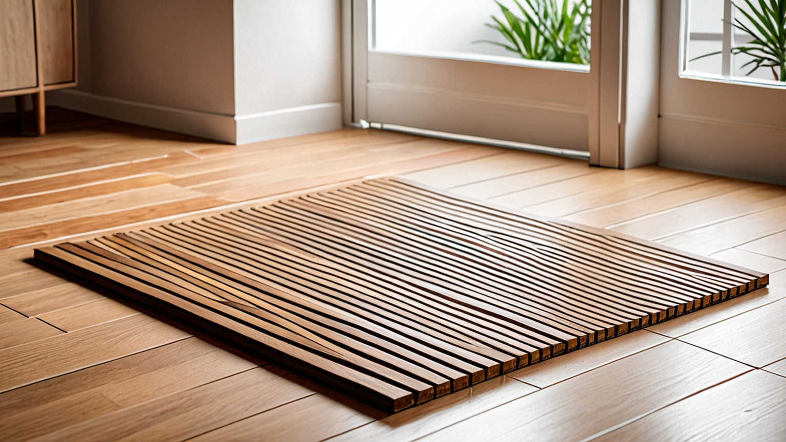 すのこの敷き方を示す手順図