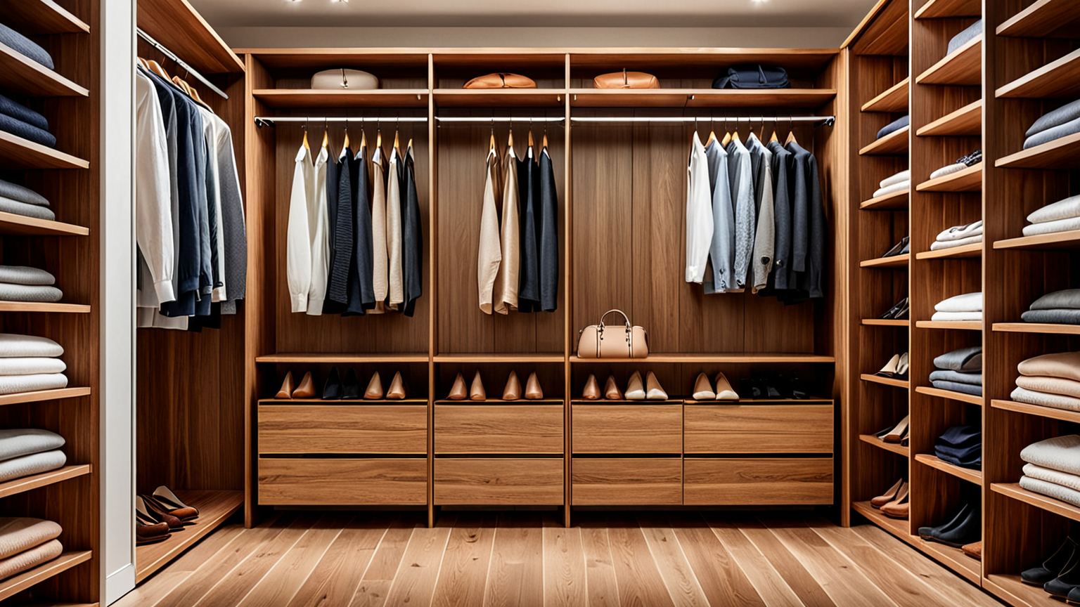 きれいにすのこが敷かれた押入れの写真