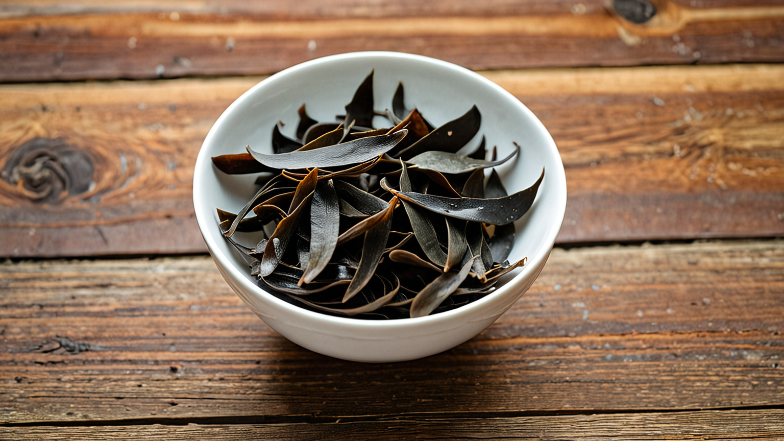 劣化した塩昆布の例