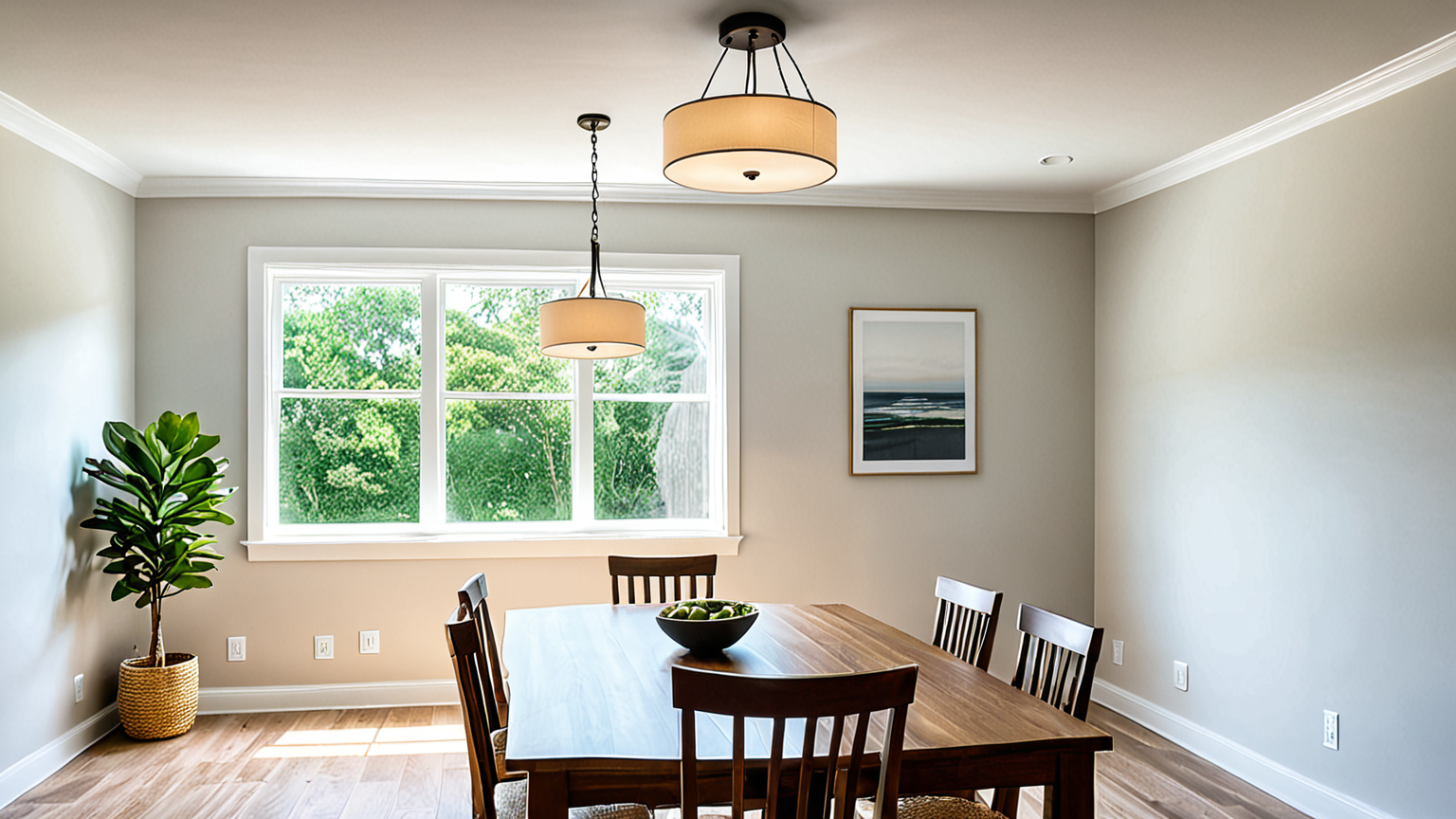 照明を外して掃除する様子