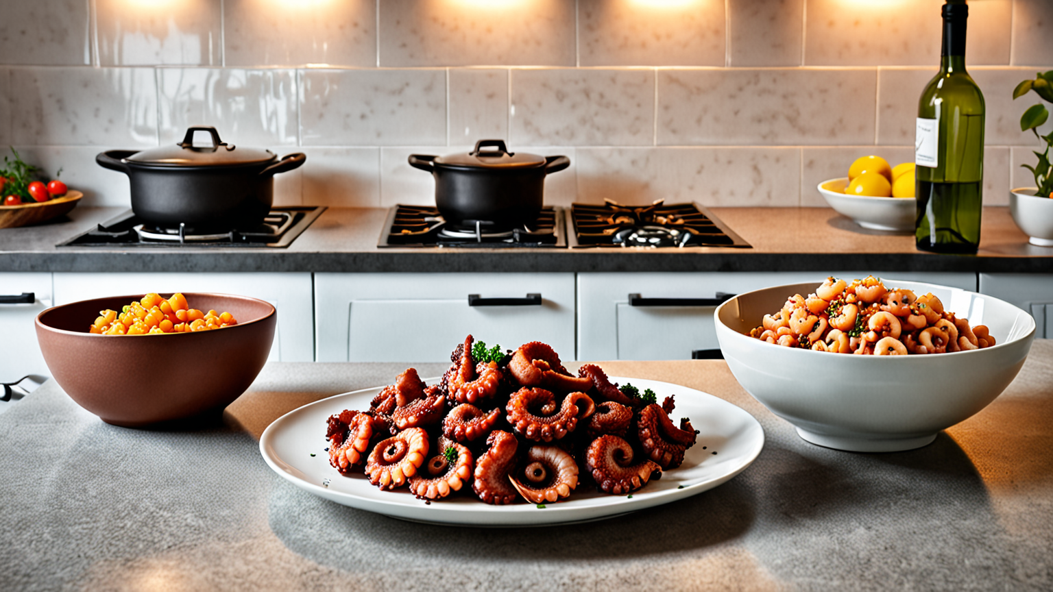 茹でたたこの保存容器とアレンジ料理