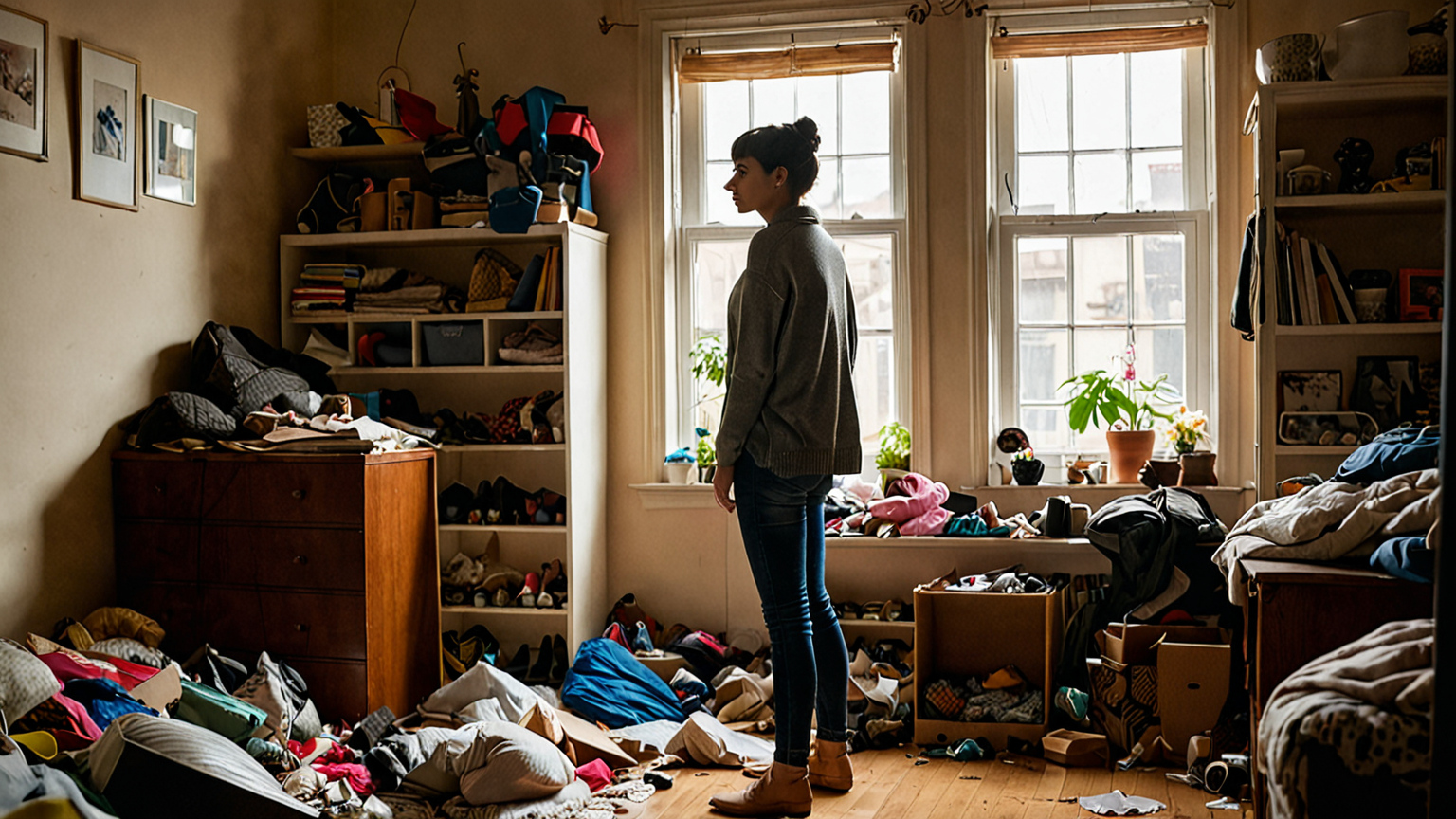 困っている人のイラスト