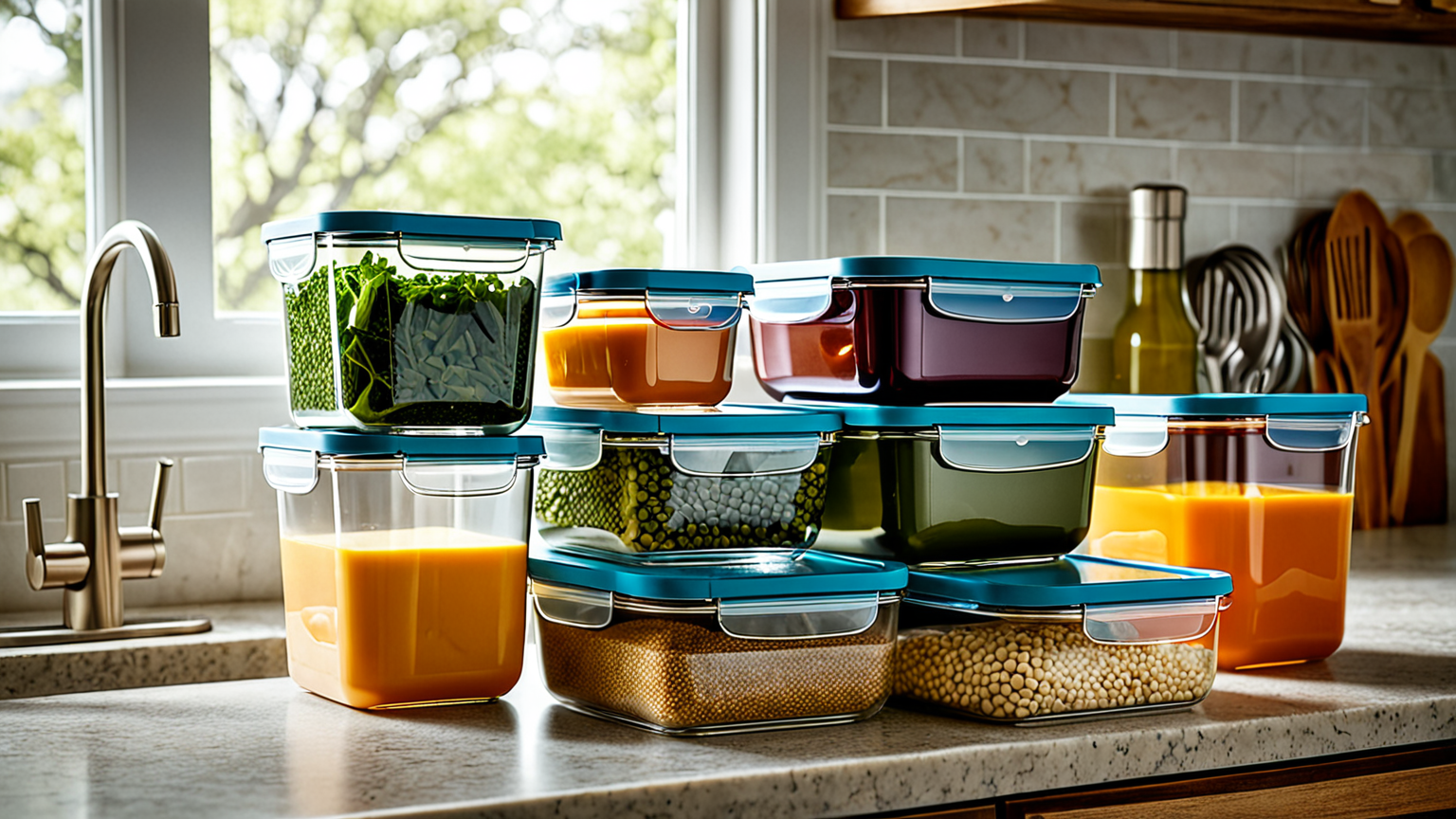 人気の保存容器ブランドのロゴ